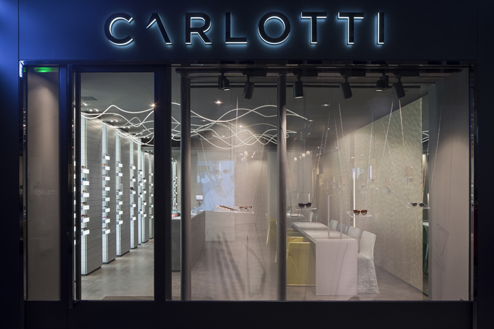 Carlotti optic眼镜专卖店空间设计